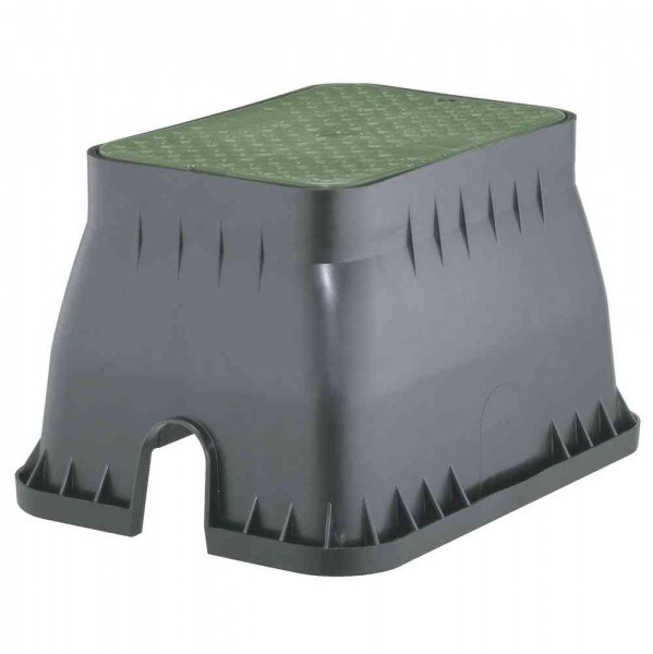 Valve-Box large for 4 Irrigation Valves, max. loading of lid 1300 kg