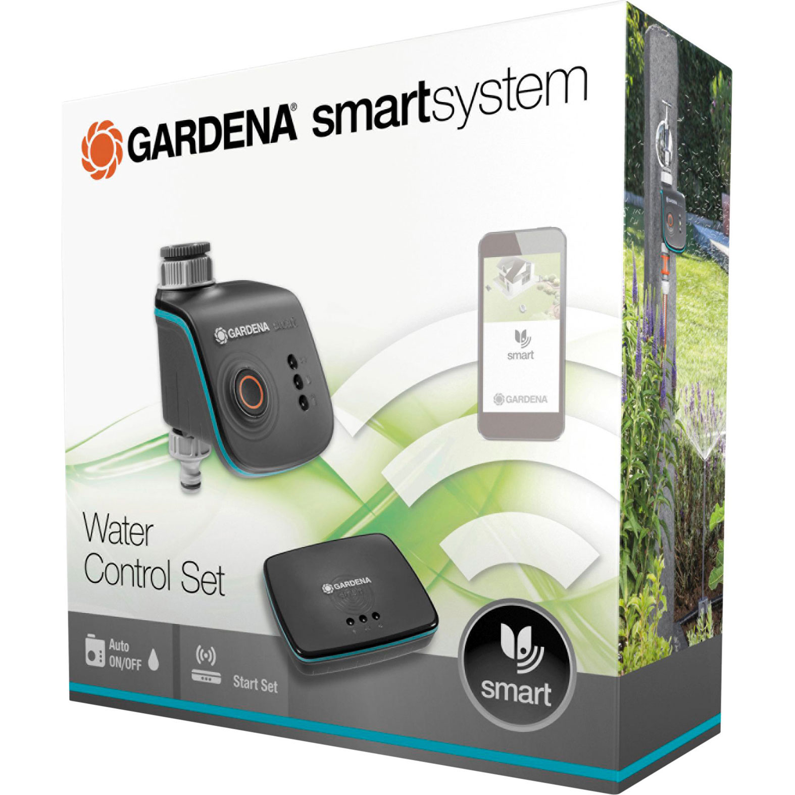 smart Water Control Set smart system Set: smart Gateway, smart Water Control; control with smart App