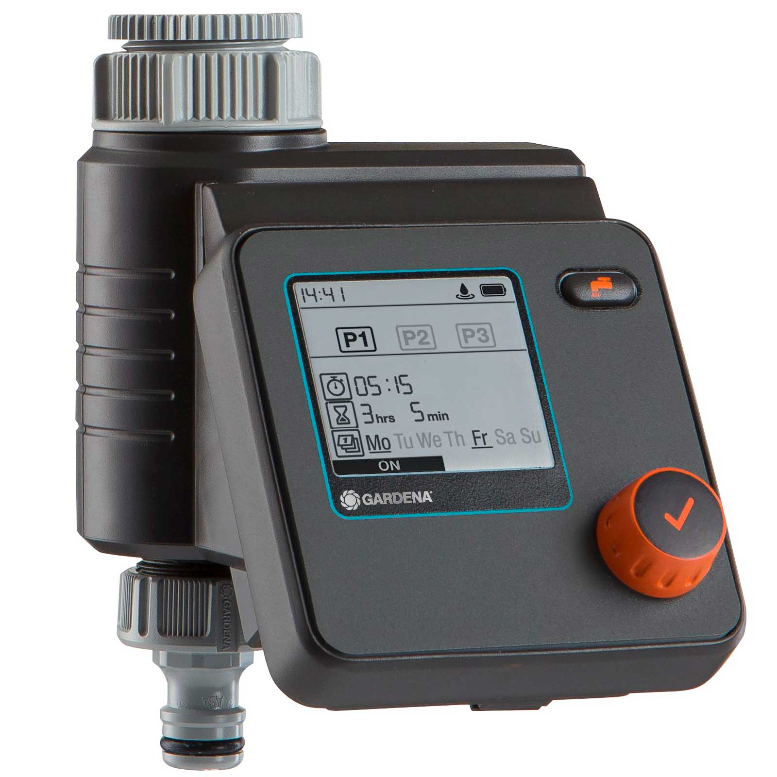 Water Control Select Water Control Select: short pre-watering, flexible watering, manual watering, sensor connection