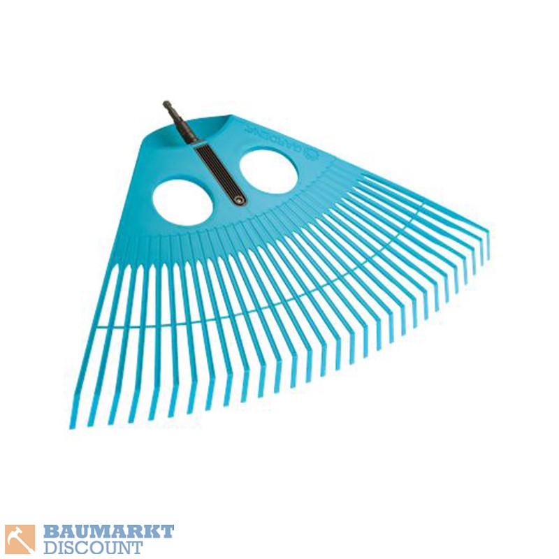 cs-Plastic Fan Rake Assort.FSC 100% Set: 3106 + wooden handle 130 cm FSC 100 %