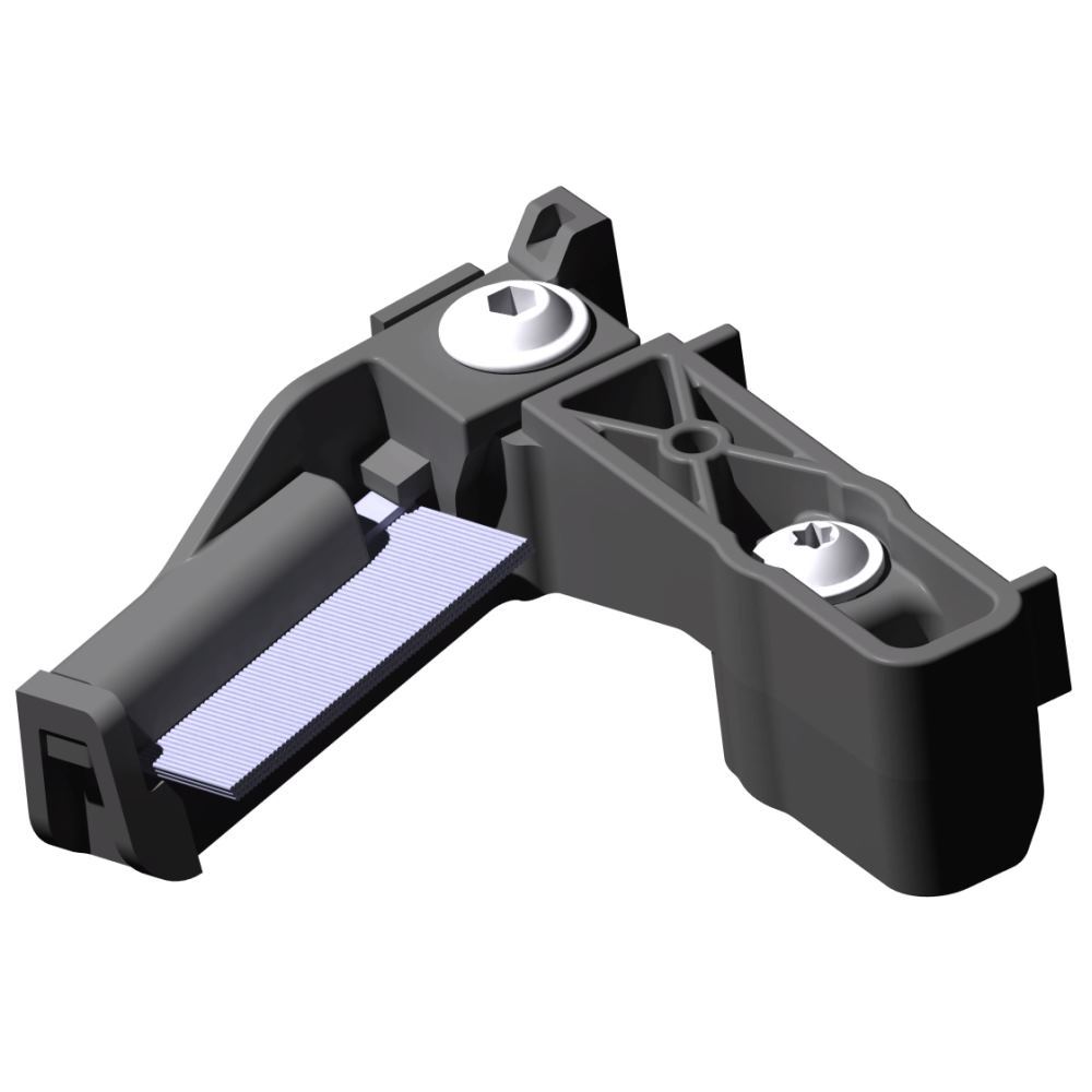 Wheel brush SILENO city for SILENO city mowers, keeps the wheels free of dirt and grass